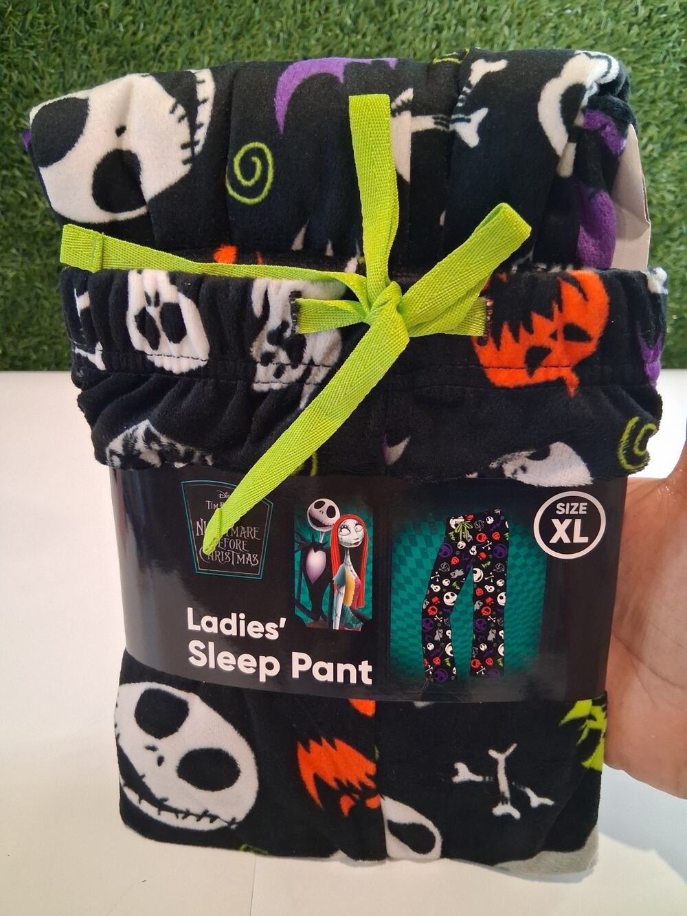 Disney Nightmare Before Christmas Ladies Sleep Pants XL Fleece Pajama Jack Sally